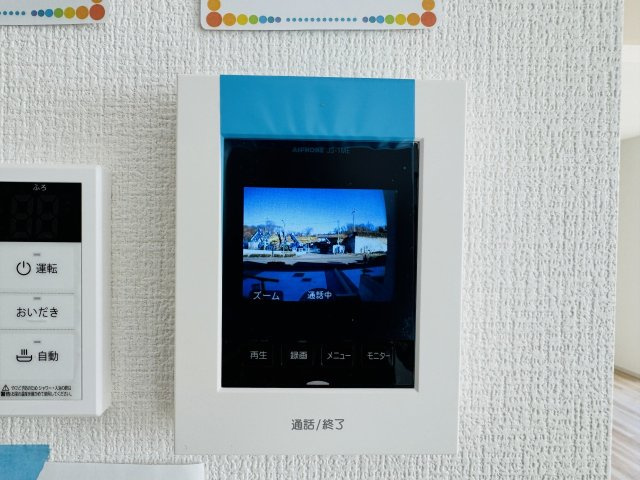 八王子市　兵衛　新築未入居戸建て　１期のセキュリティ|～TVモニター付インターホン　訪問者の確認に便利です～
