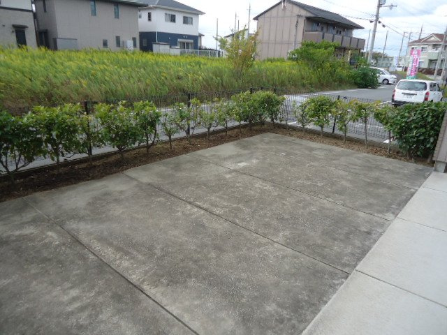 Ｍ’Ｓ　ＳＱＵＡＲＥのバルコニー|専用庭
