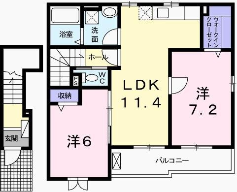アルページュの間取り