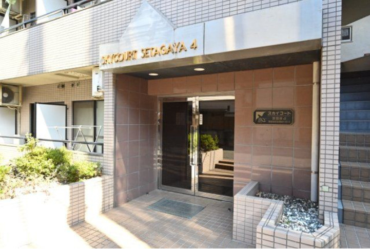スカイコート世田谷第4　駅近　分譲　IHコンロのエントランス