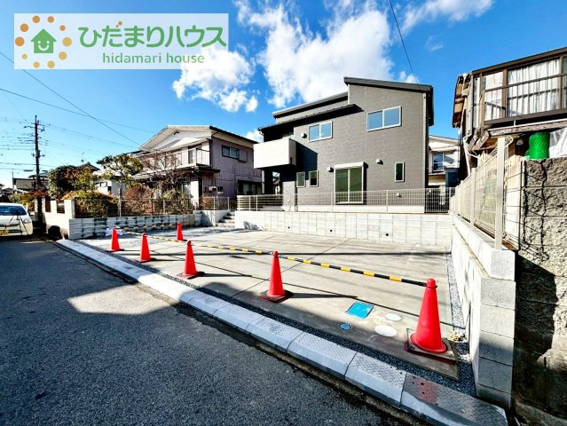 【駐車場】 | 我孫子市新木野4丁目24-2期　新築戸建 | マイホームなら駐車場代がかかりません！しかも、自宅の駐車場で洗車ができます！今までコイン洗車に行っていた手間も省けて、節約にもつながります(^^♪