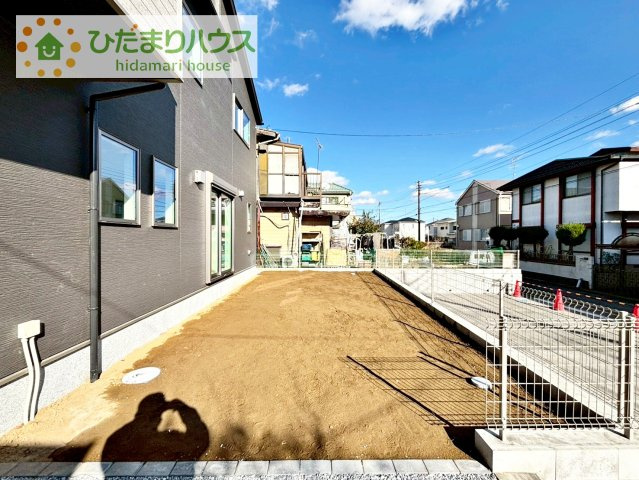 【庭】 | 我孫子市新木野4丁目24-2期　新築戸建 | お庭付物件になります！お庭遊びや、プールなどお子様も大喜び(^^)