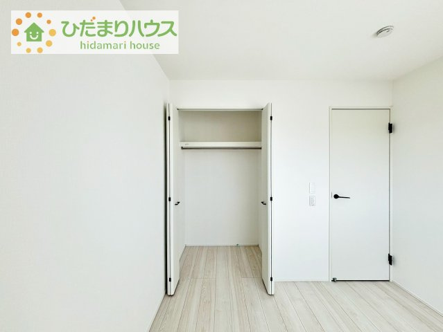 【収納】 | 我孫子市新木野4丁目24-2期　新築戸建 | クローゼットタイプの収納は荷物がどこにあるかすぐに見つかります！