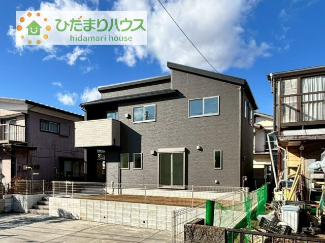 【外観】 | 我孫子市新木野4丁目24-2期　新築戸建 | 周辺は緑も多く、スーパーやドラックストアも近い為、住環境良好です♪