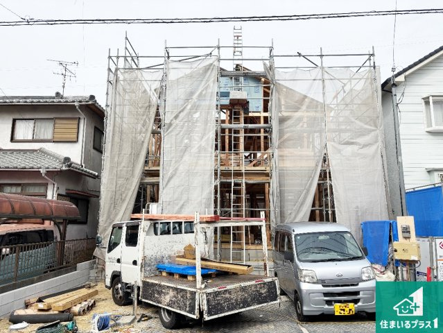 生駒市ひかりが丘　新築一戸建ての外観|どんな些細な事でもご相談ください。