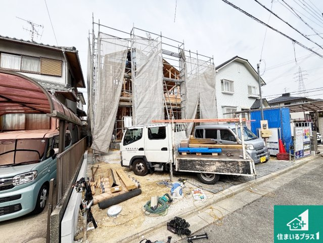 生駒市ひかりが丘　新築一戸建ての外観|お近くの同じ売主さんが建築したお家をご案内致します。実際に使われている設備をご覧ください。