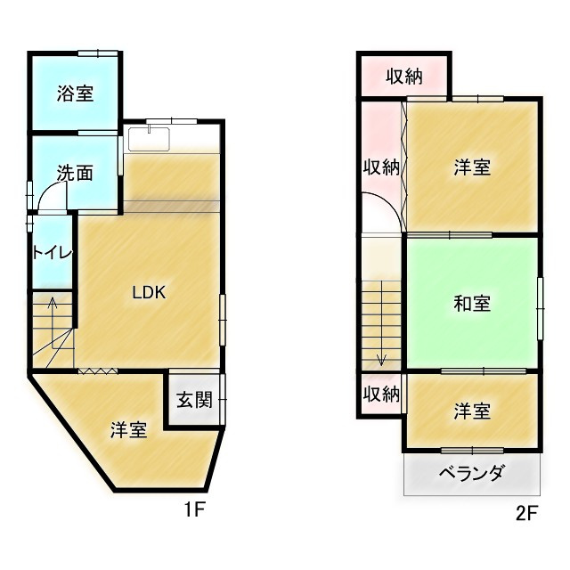 神戸市垂水区舞子台1丁目の間取り|間取り図はコチラ♪