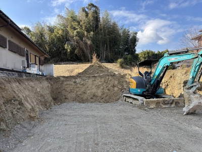 【前面道路含む現地写真】 | リーブルガーデン奈良学園緑ヶ丘１丁目 | 前面道路含む現地写真