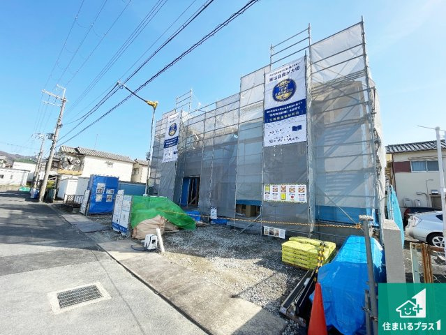 奈良市南京終町　新築一戸建ての外観|建築中ですが現地を見ると分かる事もございますので、ぜひ一度現地をご覧ください。