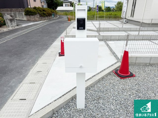 富田林市錦織北　第2期　新築一戸建ての前面道路含む現地写真|車通りの少ない前面道路！お子様がいらっしゃるご家族でも安心！