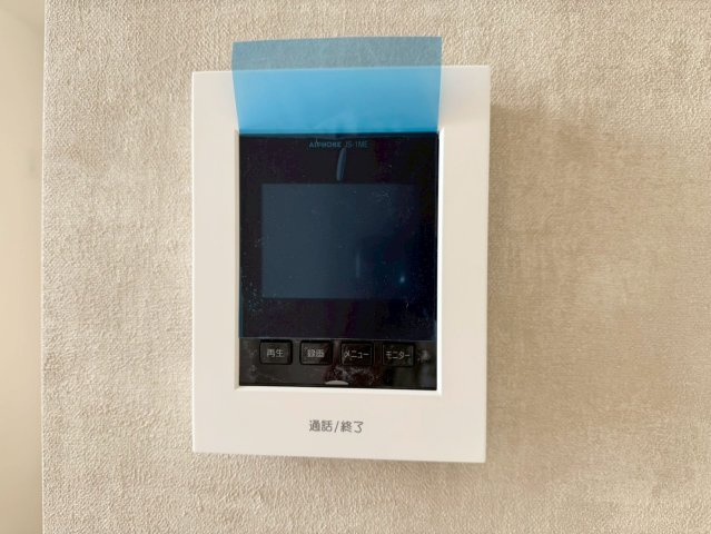 ーBloomーブルームー小倉南区津田新町1丁目4期　【小倉南区　新築戸建て】の防犯設備|TVモニターフォン付きで来客時も安心　【小倉南区　新築戸建て】