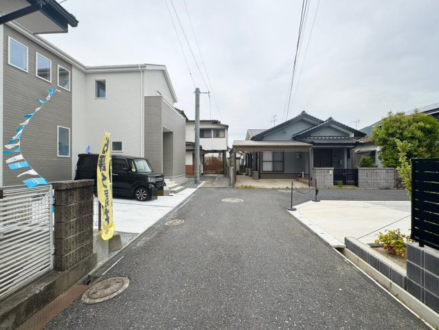 ーBloomーブルームー小倉南区津田新町1丁目4期　【小倉南区　新築戸建て】の前面道路含む現地写真|ーBloomーブルームー小倉南区津田新町1丁目4期　【小倉南区　新築戸建て】