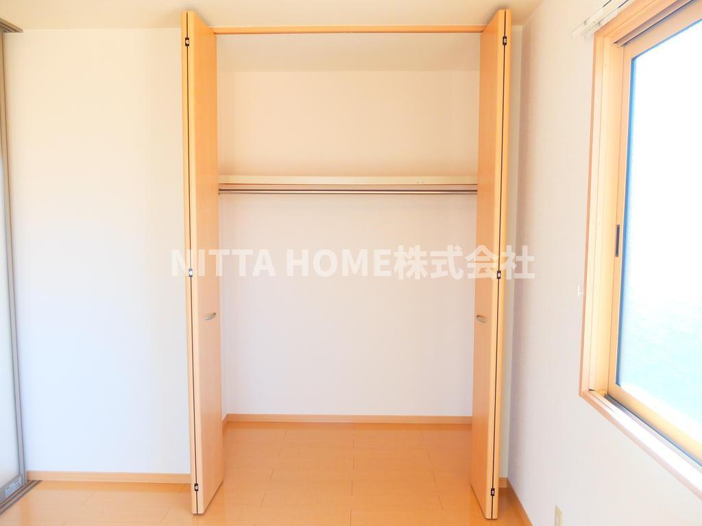 ゴマリ　ジャーディンの収納|大きなクローゼットも付いています！