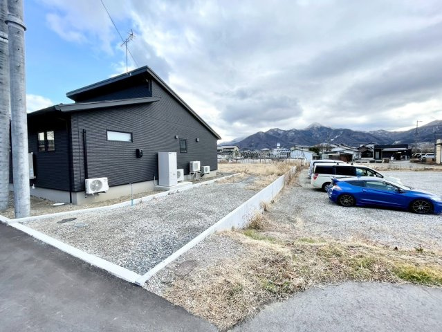 千曲市寂蒔の前面道路含む現地写真|A号地