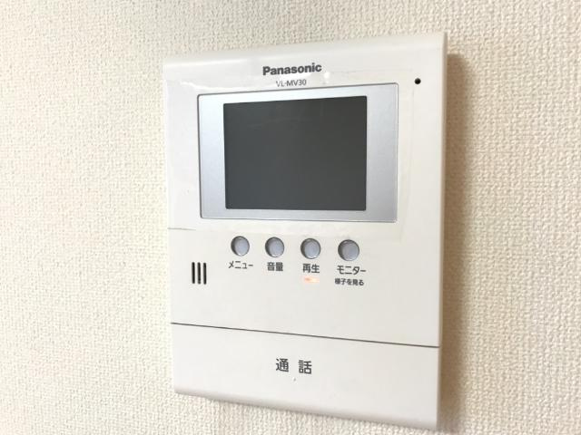 ワカバハイツのセキュリティ|カメラ付きインターホン（イメージ）