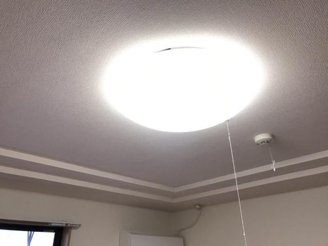 ワカバハイツの設備|照明器具付き（イメージ）