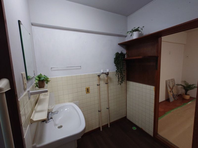 【洗面所】 | ヒュッゲ所沢こぶし町戸建 | 忙しい朝には欠かせない洗面所です