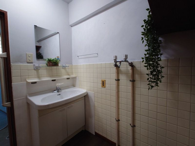 【洗面所】 | ヒュッゲ所沢こぶし町戸建 | 忙しい朝には欠かせない洗面所です