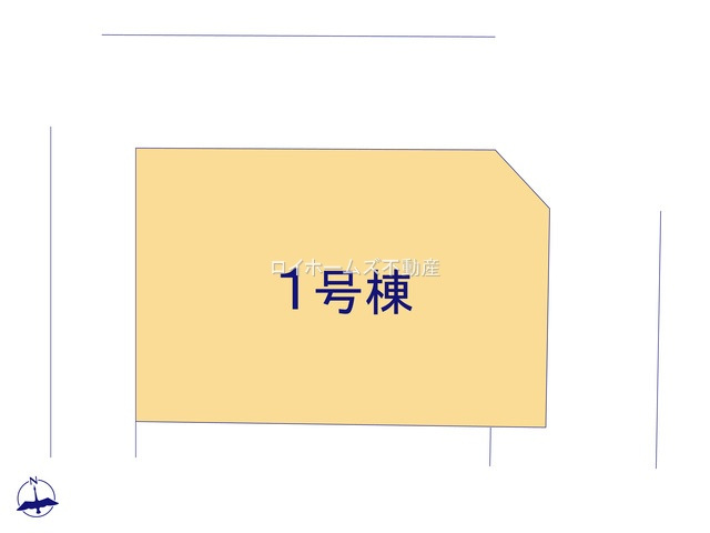 【区画図】 | 江南市大間町新町88-2『仲介料無料』新築戸建て | 1号棟