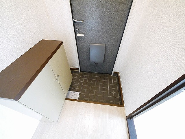 グリーンハイツ箕山の玄関