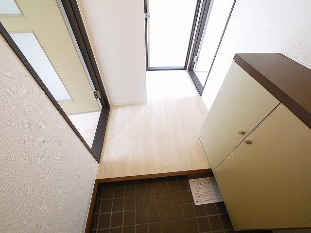 グリーンハイツ箕山の玄関