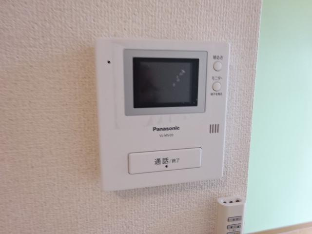 ラ・メゾン２１のセキュリティ|カメラ付インターホン（イメージ）