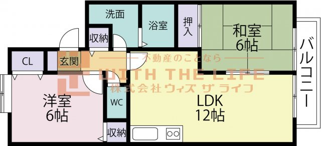 セジュールIMAMURA【キャッシュバック対象物件】の間取り