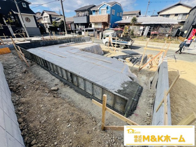 知多市八幡字深山口　全2棟　2号棟の外観|R8.1.23撮影　陽当り良好☆