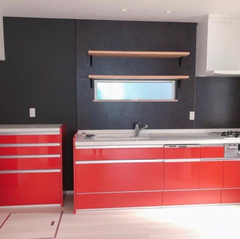 伯太町3丁目：中古一戸建てのキッチン|お料理しやすいキッチンです