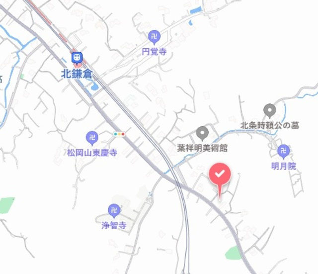 ＫＯＮＡＹＡ北鎌倉の地図