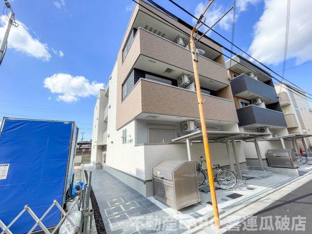 フジパレス弥刀駅北Ⅱ番館の外観