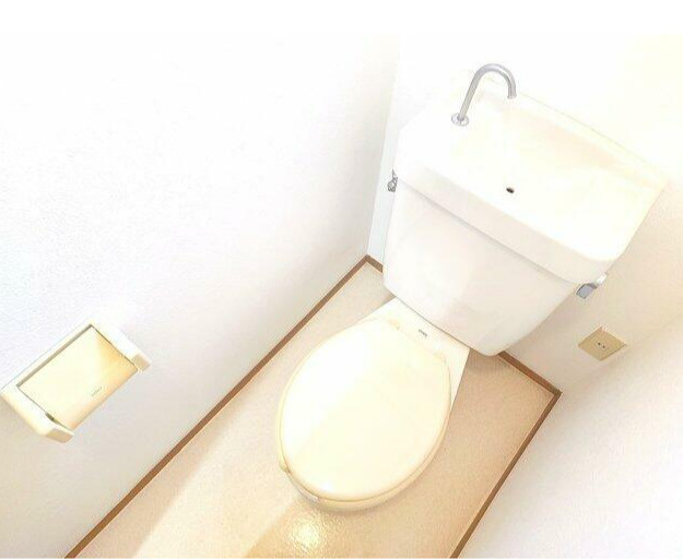 ロイヤルハイツ　礼金0　バストイレ別　宅配BOXのトイレ