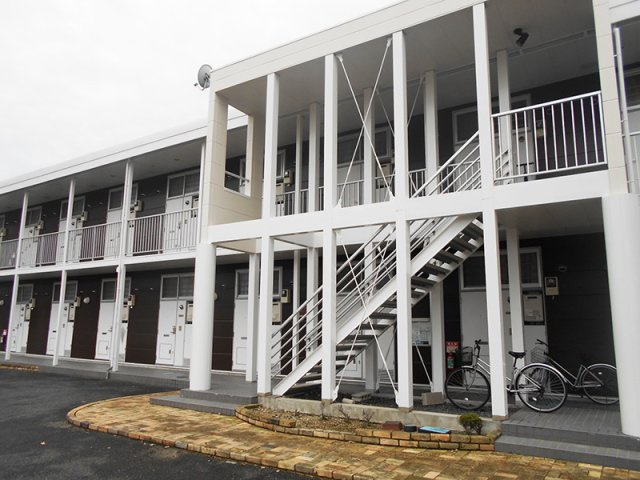 レオパレスラフィネの外観