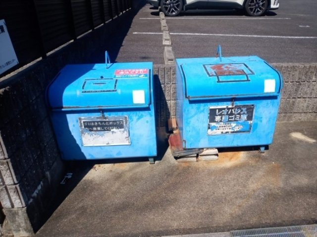 レオパレス清水のその他|ゴミ置場