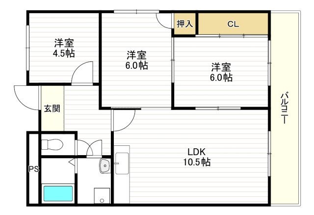 メゾンセレナの間取り