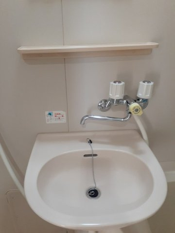 エルディム土居の洗面所|広い洗面スペース