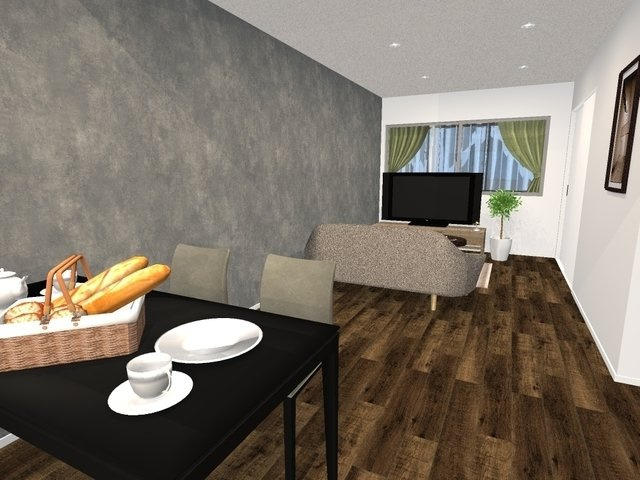 ラフォーレ丸山の居間・リビング