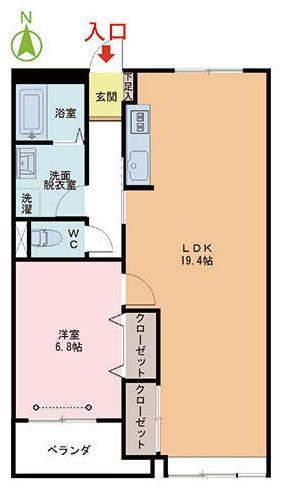 ラフォーレ丸山の間取り