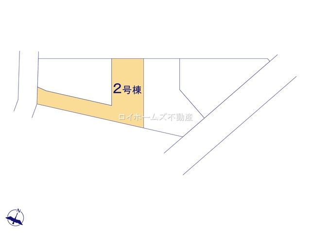【区画図】 | 岡崎市大西１丁目10-5『仲介料無料』新築戸建て | 2号棟