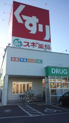 【周辺】 | ブルーリボンＡ棟 | スギ薬局東岩田店まで243ｍ