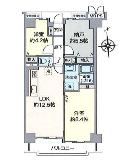 【間取り】 | ライオンズマンション城東緑橋