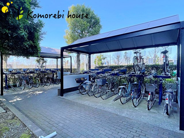 アーバンみらい東大宮 東二番街9-3号棟の駐輪場|26.3.5撮影済み