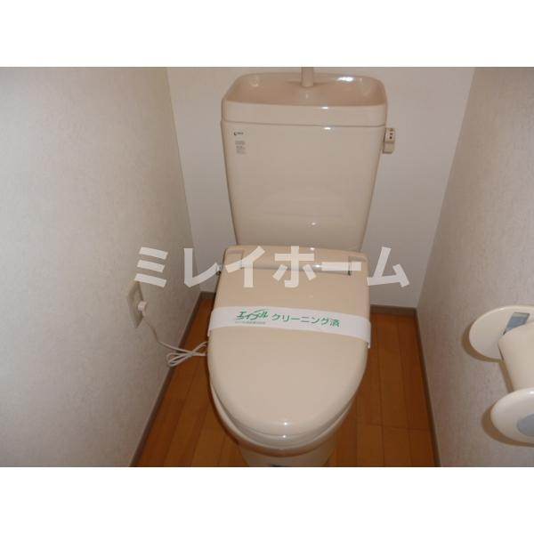 ソメノハイツ５のトイレ