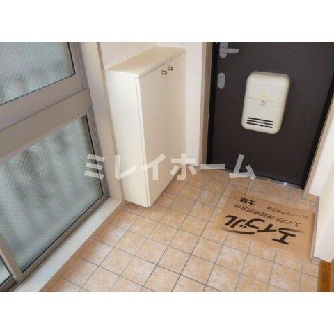 ソメノハイツ５の玄関