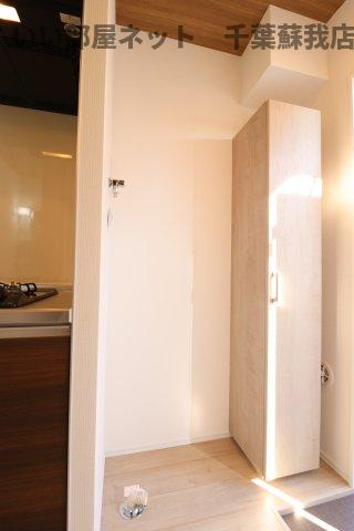 和良比新築アパートのその他|洗濯機置場