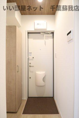 和良比新築アパートの玄関|玄関です