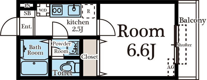 アトランティスの間取り