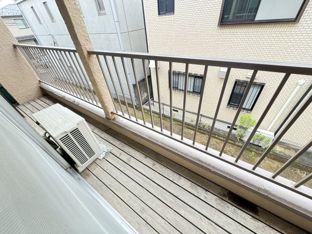 シンワコーポのバルコニー