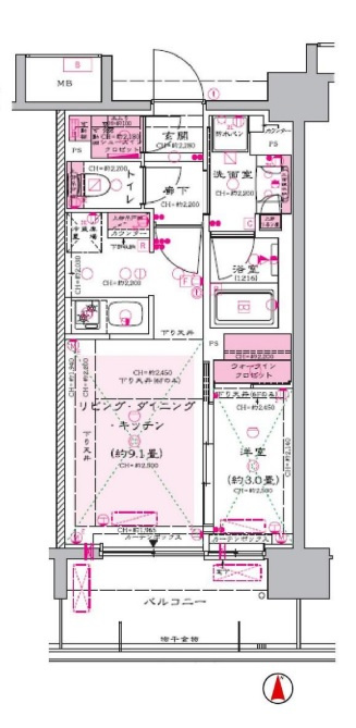ザ・レジデンス蒲田アイリスコートのその他|寝室
