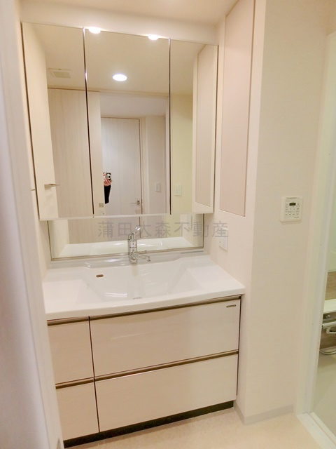 ザ・レジデンス蒲田アイリスコートの浴室|追焚+浴室乾燥機付きのバスルーム　お風呂